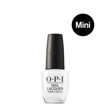 Buy O.P.I Nail Polish Mini - Alpine Snow ( 3.75 ml) - Purplle