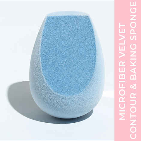 Buy Praush (Formerly Plume) Microfiber Velvet Makeup Sponge - Contour - Purplle