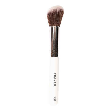 Buy Praush (Formerly Plume) Professional Angled Blush Brush - P02 - Purplle