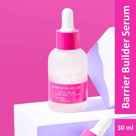 Buy Glow Hub | Barrier Builder Serum (30ml) | Ceramides, amino & fatty acids | Soothing & Strengthening - Purplle