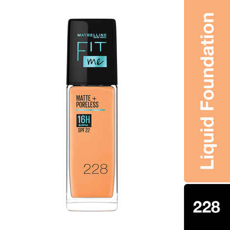 Buy Maybelline New York FIT ME FOUNDATION , Shade 228 (30 ml) - Purplle