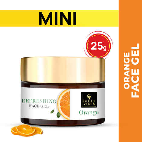 Buy Good Vibes Refreshing-Orange Face Gel (25 gm) - Purplle