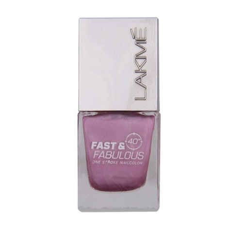 Buy Lakme Fast & Fabulous Purple Potion Nail Polish 11 (10 ml) - Purplle