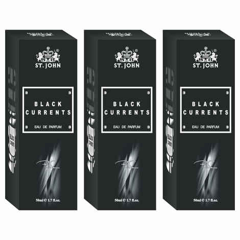 Buy St John Cobra Black Current 50 ml Pack of 3 Body Perfume Spray Gift Pack Eau de Parfum - 150 ml (For Men & Women) - Purplle