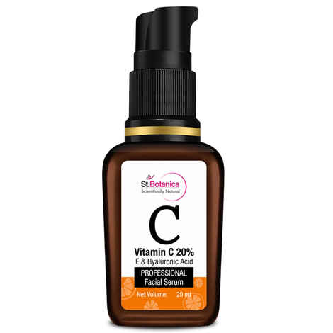 Buy St.Botanica Vitamin C 20% + E & Hyaluronic Acid Facial Serum (20 ml) - Purplle