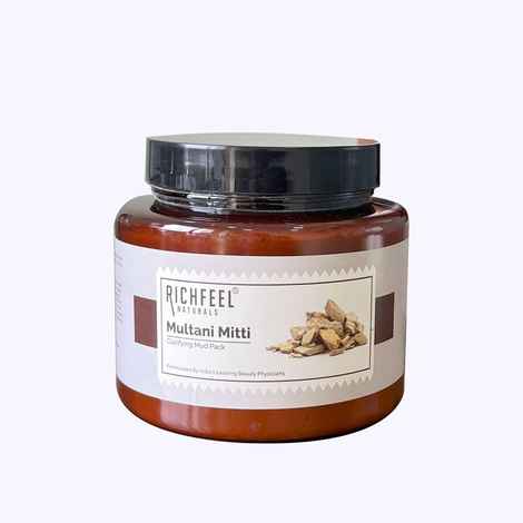 Buy Richfeel Multani Mitti Mud Pack (500 gm) - Purplle
