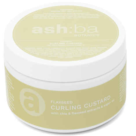Buy Ashba Botanics Flaxseed Curling Custard Natural Styling Gel for Curly & Wavy Hair - Excellent Hold & Shine (200 gm) - Purplle