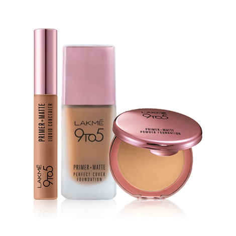 Buy Lakme 9 to 5 Face Combo - Fair - Combo of 3 - Purplle