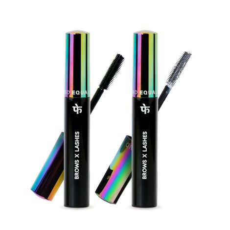 Buy FAE Beauty Extreme Volume Combo with Brash + Primer || Lash Primer + Mascara + Brow Gel || Lenghtening || Volumising || Buildable Formula || Base Coat Mascara and Dual Lash Mascara and Brow Gel - Purplle