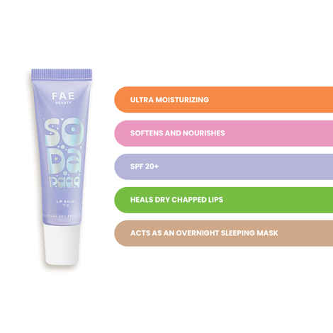 Buy FAE Beauty Set of Four Sheer Tinted Lip Balms | Desi Drink Flavours | Intensely Moisturizing I Spf 20+ - Purplle
