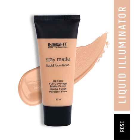 Buy Insight Stay Matte Liquid Foundation-Rose Beige (30 Ml) - Purplle