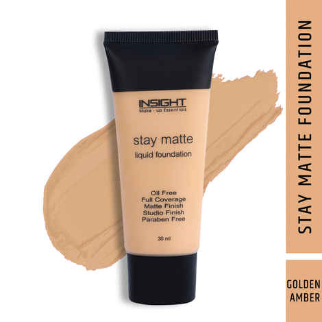 Buy Insight Stay Matte Liquid Foundation-Golden Amber (30 Ml) - Purplle
