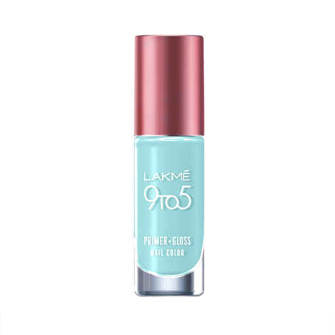 Buy Lakme 9to5 P+G Nail Sea Blue - Purplle