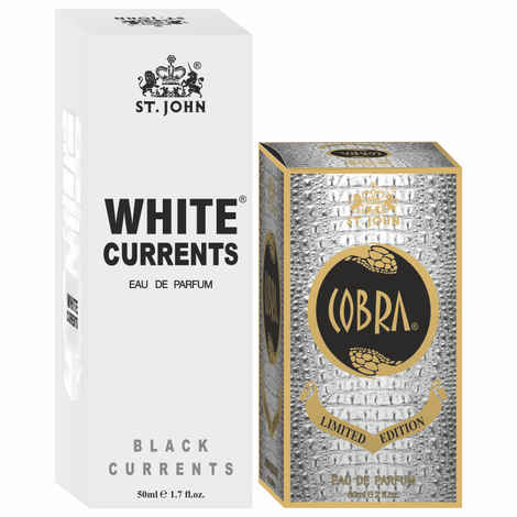 Buy St John Cobra Limited Edition 60 ml & White Current 50 ml Body Perfume Combo Gift Pack Eau de Parfum - 110 ml (For Men & Women) - Purplle
