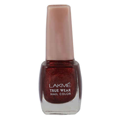 Buy Lakme True Wear Nail Colour Berry Maroon 104 9 ml - Purplle