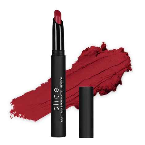 Buy C2P Pro Slice Non Transfer Matte Lipstick - Pep Talk 119 - Purplle