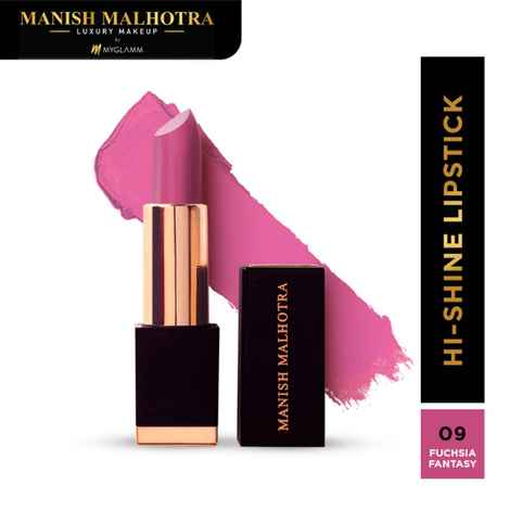 Buy Manish Malhotra Beauty By MyGlamm Hi-Shine Lipstick-Fuchsia Fantasy-4 gm - Purplle
