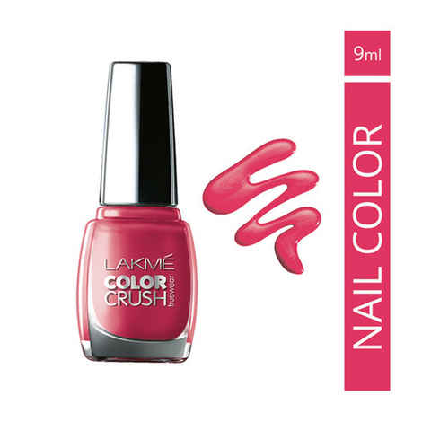 Buy Lakme True Wear Color Crush Nail Color Pinks 21 (9 ml) - Purplle