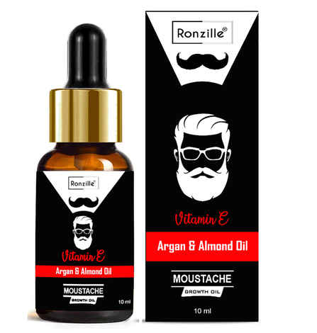 Buy Ronzille Moustache And Beard Growth Oil -10 Ml - Purplle