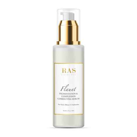 Buy RAS Luxury Oils Flaunt Pigmentation & Colour Correcting Serum (50 ml) - Purplle