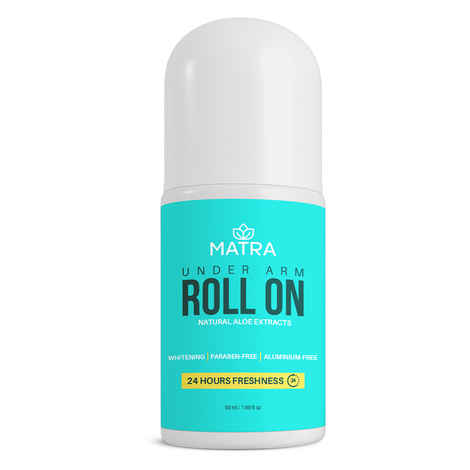 Buy MATRA Matra Underarm Deodorant Roll On - Whitening Roll On for Odour Control & 24 Hours Freshness - Antibacterial & Aluminium-free Antiperspirant Underarm Roll On - Unisex Anti-sweat Body Roll-on Deo Stick - Purplle