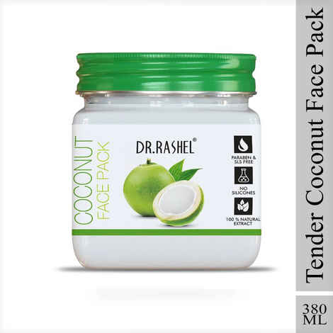 Buy Dr.Rashel Tender Coconut Face Pack For All Skin Types (380 ml) - Purplle