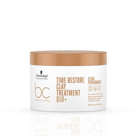 Buy Schwarzkopf Professional Bonacure Q10 Time Restore Hair Mask Treatment | For Mature Hair | 500 ml - Purplle