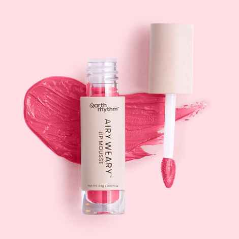 Buy Earth Rhythm Airy Weary Lip Mousse/ Liquid Lipstick - MOSEY - Purplle