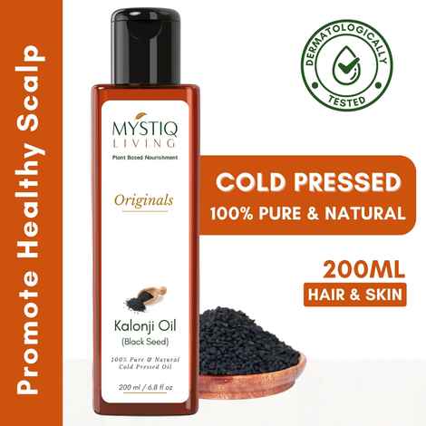 Mystiq Living Originals - Kalonji Oil (Black seed )-(200 ml)