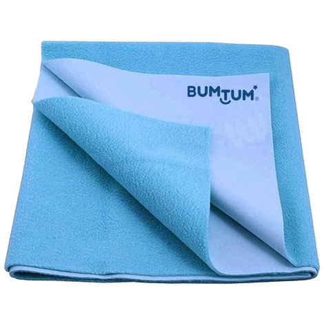 Buy Bumtum Dry Sheet Instadry Leakproof Baby Bed Protector ( Large Size 100*140cm | Pack of 1 ) - Purplle