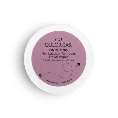 Buy Colorbar On The Go Nail Lacquer Remover Wipes Rainbow Bouquet 30 Pcs - Purplle