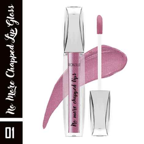 Buy Ronzille No More Chapped lip Fancy Colored Lip Gloss -01 - Purplle