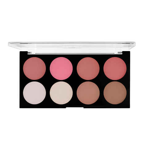 Buy MARS Fantasy Face Palette with Blushes,Highlighters and Bronzer| Highly Pigmented & Long Lasting | Face Makeup Kit (20 gm) (Shade-02) - Purplle