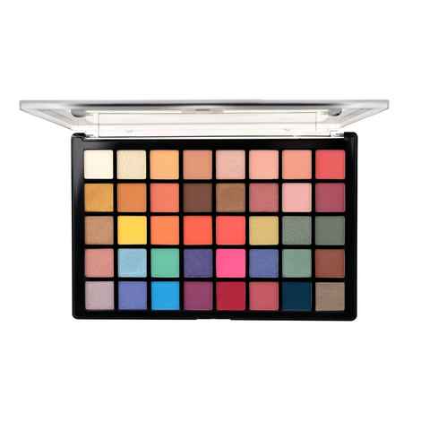 MARS Artist's Arsenal Eyeshadow Palette | Vibrant Colors with Rich Pigmentation | Blendable & Long Lasting (40 gm) (02-Multicolor)