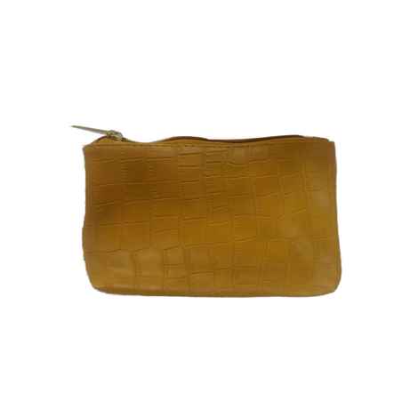 Buy GoNari GWP Good Vibes Croco Pouch - Yellow - Purplle