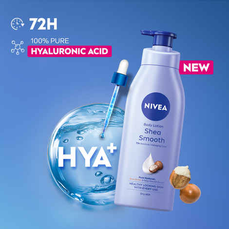 Buy Nivea Smooth Milk with Shea Butter (400 ml) - Purplle