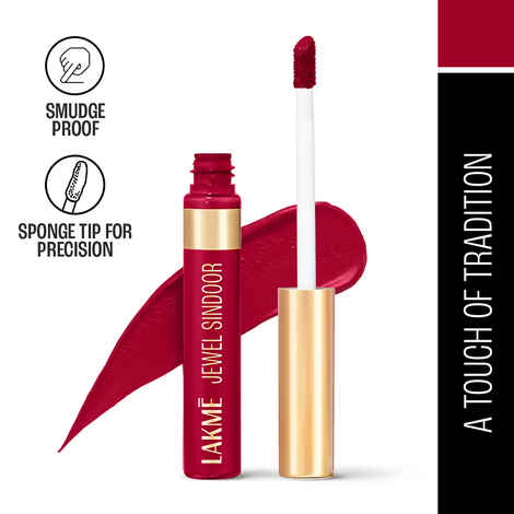 Buy Lakme Jewel Sindoor - Red - 5 ml - Purplle