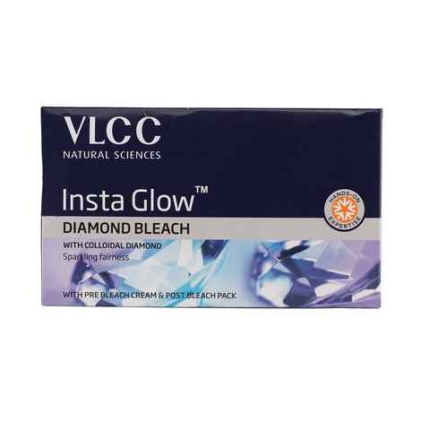 Buy VLCC Insta Glow Diamond Bleach (402 g) - Purplle