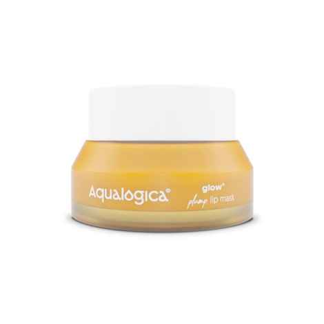 Buy Aqualogica Glow+ Plump Lip Mask with Papaya and Vitamin C 15g - Purplle