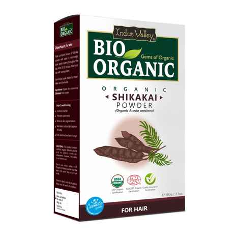 Buy Indus valley bio organic shikakai powder 100 gm - Purplle