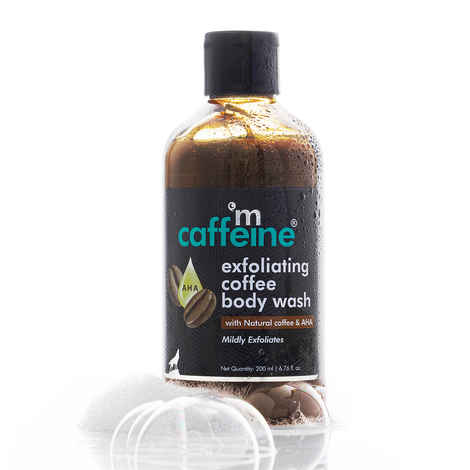 Buy mCaffeine Exfoliating Coffee Body Wash 200 ml - Purplle