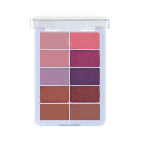 Buy MARS Shimmer and Matte Eyeshadow Palette | 10 Highly Pigmented & Blendable Shades (10 gm) (SHADE-03) - Purplle