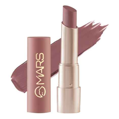 Buy MARS Creamy Matte Long Lasting Lipstick for Women | Creamy Lipstick | Single Swipe Application | Smooth & Light Weight (3.2 gm) (11-Aerial Awe) - Purplle