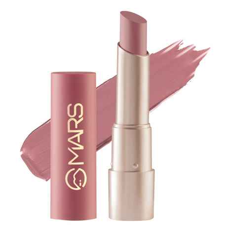 Buy MARS Creamy Matte Long Lasting Lipstick for Women | Creamy Lipstick | Single Swipe Application | Smooth & Light Weight (3.2 gm) (10-Disco Deewane) - Purplle