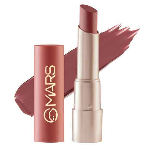 Buy MARS Creamy Matte Long Lasting Lipstick for Women | Creamy Lipstick | Single Swipe Application | Smooth & Light Weight (3.2 gm) (08-Hip-Hop) - Purplle