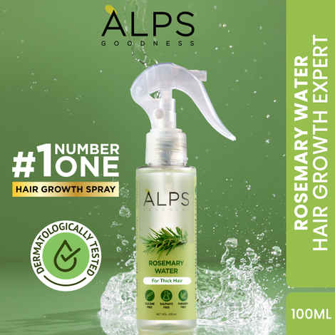 Buy Alps Goodness Rosemary Water (100 ml) | Rosemary water for hair | Hair Spray for Regrowth | Hair Growth Expert | Hair Growth Serum | Viral Rinse | Bestselling Spray - Purplle