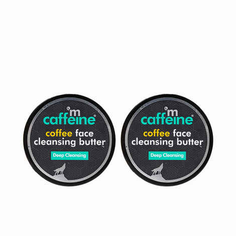 Buy mCaffeine Coffee Face Cleansing Butter - Pack of 2 - Purplle