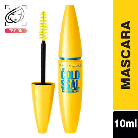 Maybelline New York The ColossalA 2x Volume Waterproof MascaraA - Black (10 gm)