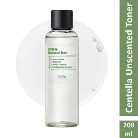 PURITO Centella Unscented Toner (200 ml) | Korean Skin Care