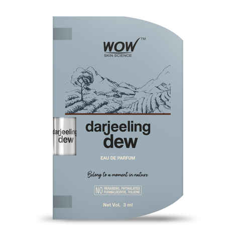 Buy WOW Skin Science Darjeeling Dew Perfume - 3 ml - Sampler - Purplle